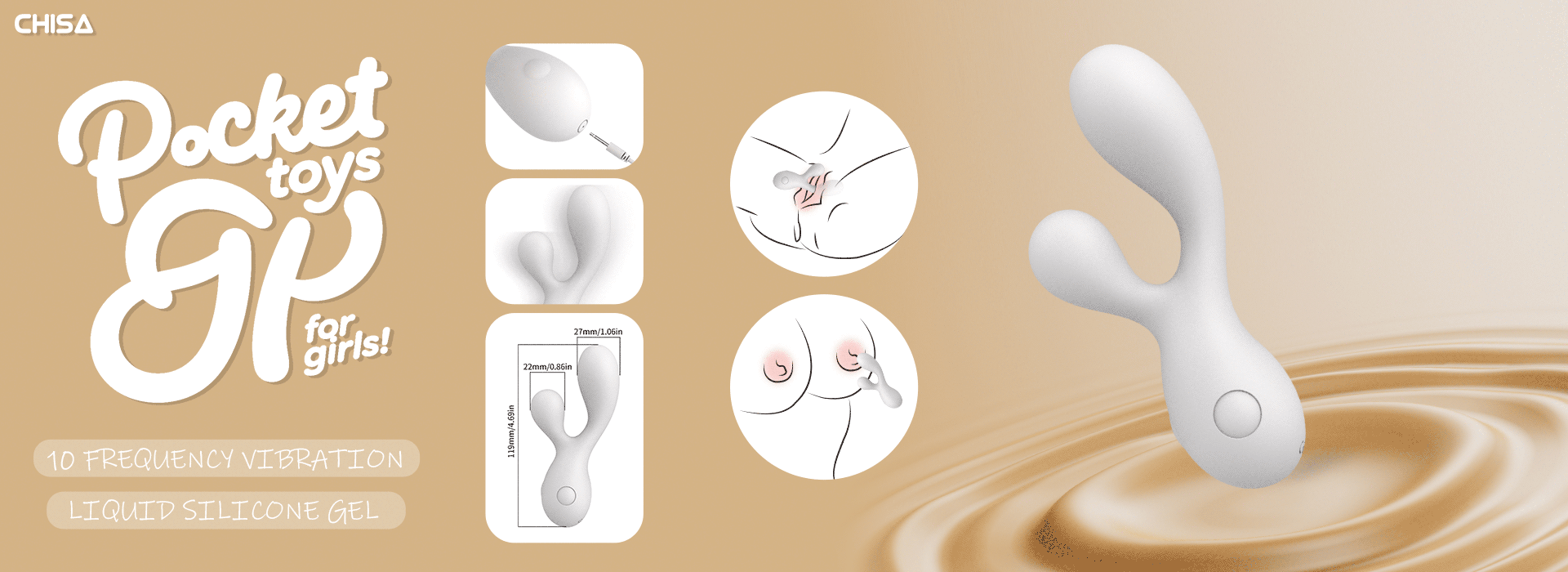 Mini Pocket Vibrator