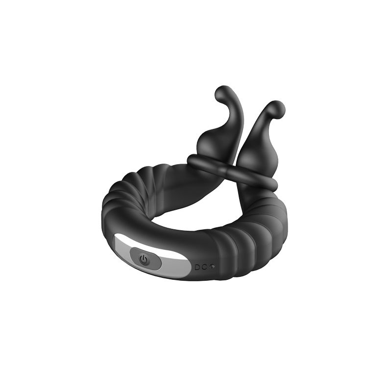 Bunny-Ear Vibrating Cock Ring
