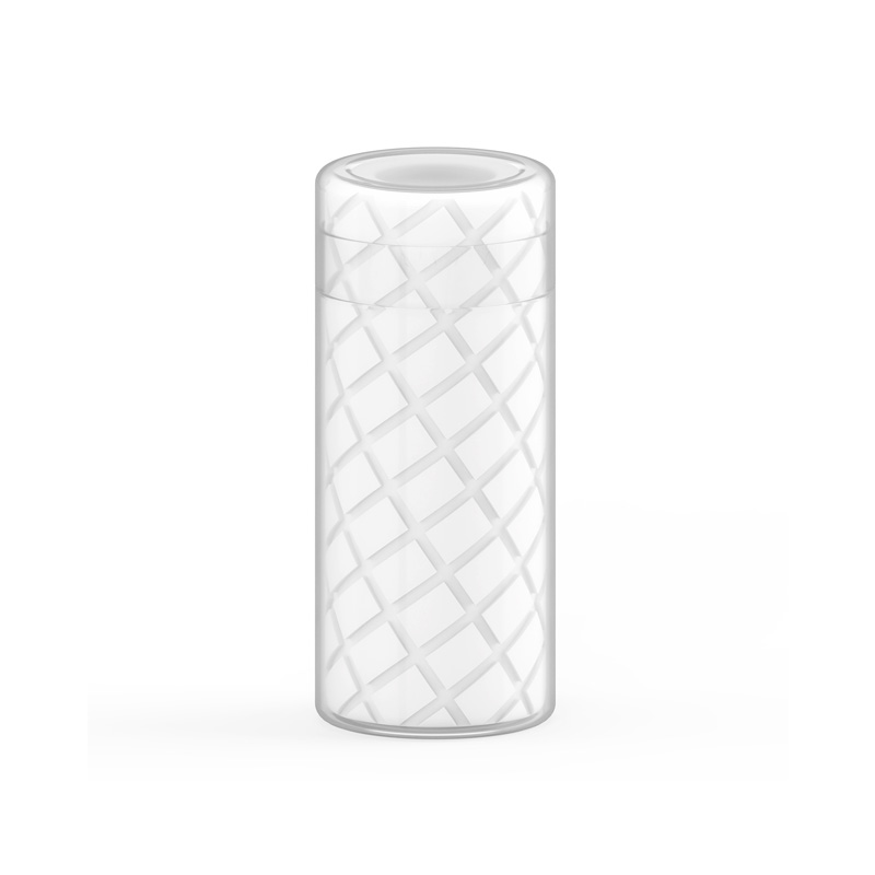 Cylindrical Masturbator-Clear(Small)