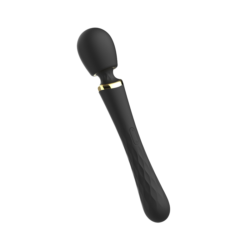 Double-headed Vibrating Wand-Black