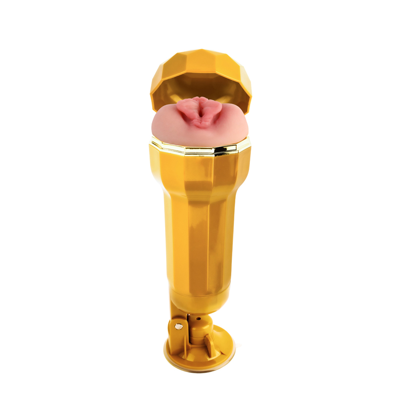 Gold Shell Darcey Realistic Vagina Cup